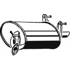 20.017 ASMET Глушитель выхлопных газов конечный