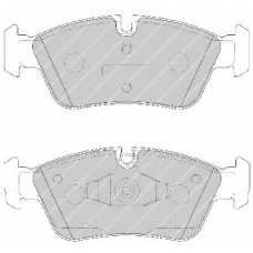 FD7165A NECTO Комплект тормозных колодок, дисковый тормоз