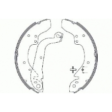 18492799374 S.b.s. Комплект тормозных колодок