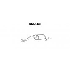 RN55433 VENEPORTE Глушитель выхлопных газов конечный