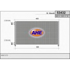 53432 AHE Конденсатор, кондиционер
