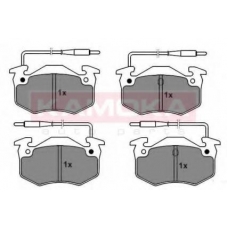 101856 KAMOKA Комплект тормозных колодок, дисковый тормоз