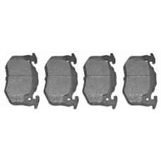 11.35.011 TRUCKTEC AUTOMOTIVE Комплект тормозных колодок, дисковый тормоз