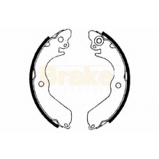 SH2422 BRAKE ENGINEERING Комплект тормозных колодок