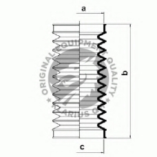 QG1423 QH Benelux Комплект пылника, рулевое управление