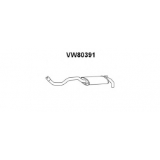 VW80391 VENEPORTE Глушитель выхлопных газов конечный