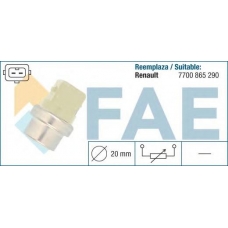32600 FAE Датчик, температура охлаждающей жидкости