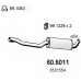 60.6011 ASSO Средний глушитель выхлопных газов