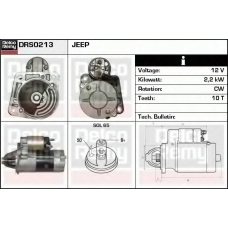 DRS0213 DELCO REMY Стартер