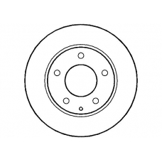 NBD521 NATIONAL Тормозной диск