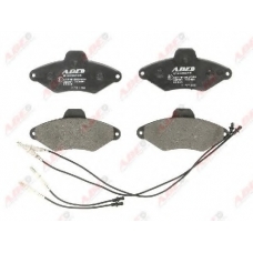 C1C020ABE ABE Комплект тормозных колодок, дисковый тормоз