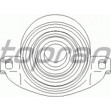 401 306 TOPRAN Подвеска, карданный вал
