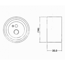 ITB-6112 IPS Parts Устройство для натяжения ремня, ремень грм