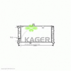 31-2150 KAGER Радиатор, охлаждение двигателя