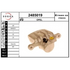 2485019 EAI Тормозной суппорт