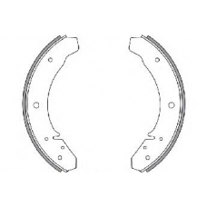 18492747105 S.b.s. Комплект тормозных колодок