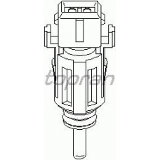 500 927 TOPRAN Датчик, температура охлаждающей жидкости