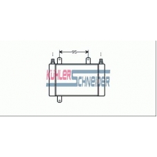 2760001 KUHLER SCHNEIDER Масляный радиатор, двигательное масло