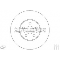 0990-1112 ASHUKI Тормозной диск