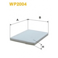 WP2004 WIX Фильтр, воздух во внутренном пространстве