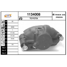 1134008 SNRA Тормозной суппорт