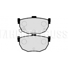 J3610508 NIPPARTS Комплект тормозных колодок, дисковый тормоз