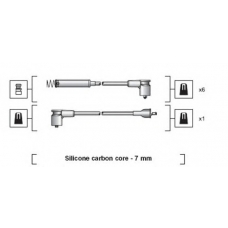 941318111074 MAGNETI MARELLI Комплект проводов зажигания