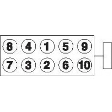22-51006B GOETZE Комплект болтов головки цилидра