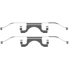 8DZ 355 201-551 HELLA PAGID комплект принадлежностей, тормозной суппорт