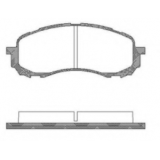 978.0 RAICAM Комплект тормозных колодок, дисковый тормоз