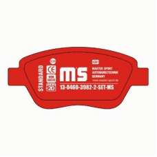 13046039822-SET-MS MASTER-SPORT Комплект тормозных колодок, дисковый тормоз