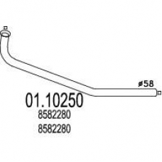 01.10250 MTS Труба выхлопного газа