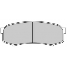 FBP-1739 FREMAX Комплект тормозных колодок, дисковый тормоз