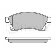 025 250 3118/PD MEYLE Комплект тормозных колодок, дисковый тормоз