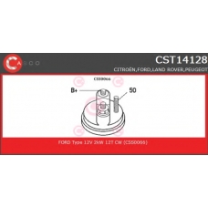 CST14128 CASCO Стартер