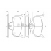 0 986 490 410 BOSCH Комплект тормозных колодок, дисковый тормоз