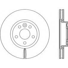 BDR2304.20 OPEN PARTS Тормозной диск