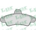 05P870 LPR Комплект тормозных колодок, дисковый тормоз