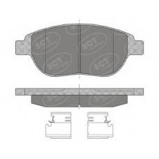 SP 435 PR SCT Комплект тормозных колодок, дисковый тормоз