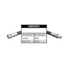 HBS5551 QUINTON HAZELL Тормозной шланг