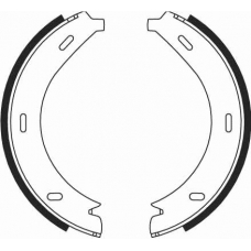 5186884 GIRLING Комплект тормозных колодок, стояночная тормозная с