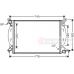 03002206 VAN WEZEL Радиатор, охлаждение двигателя