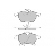 12-0813 E.T.F. Комплект тормозных колодок, дисковый тормоз