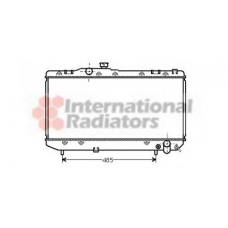 53002144 VAN WEZEL Радиатор, охлаждение двигателя