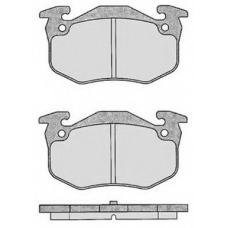 RA.0257.2 RAICAM Комплект тормозных колодок, дисковый тормоз
