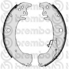 S 68 537 BREMBO Комплект тормозных колодок