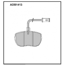 ADB1413 Allied Nippon Тормозные колодки