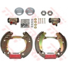 GSK1215 TRW Комплект тормозных колодок