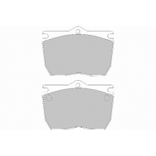 G3004A ABEX Комплект тормозных колодок, дисковый тормоз