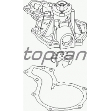 100 211 TOPRAN Водяной насос